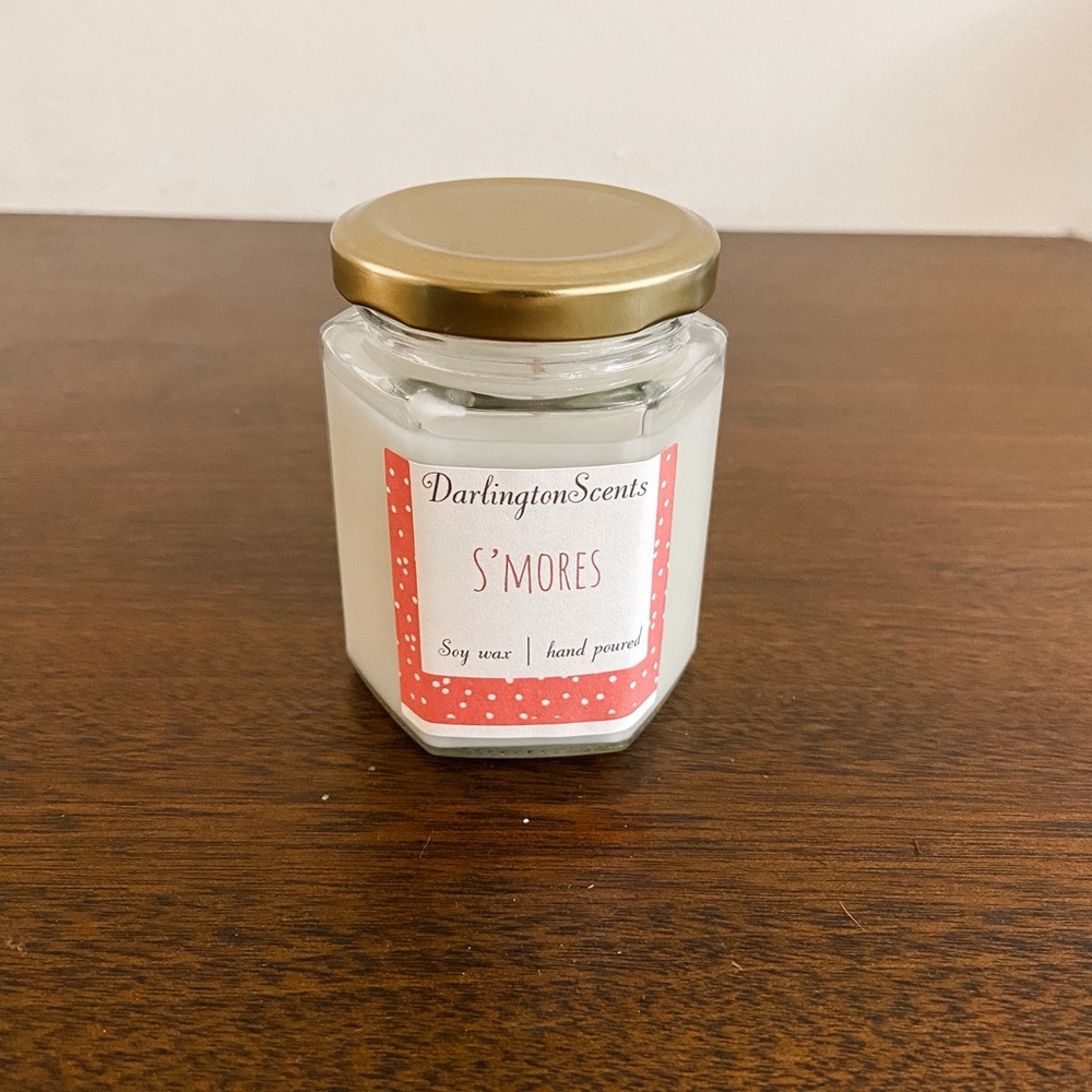 S’mores scented candle